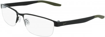 Nike NIKE 8138 glasses in Satin Black/Cargo Khaki