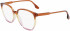Victoria Beckham VB2613 glasses in Caramel/Yellow/Pink