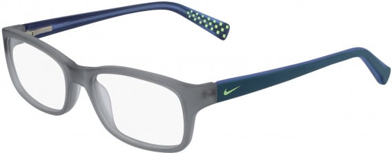 Nike NIKE 5513-47 glasses in Matte Dark Grey/Midnight Turq