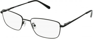 Marchon M-2015 glasses in Satin Black