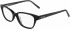 DKNY DK5011 glasses in Black With Black Temple