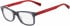 Nike NIKE 5538-49 glasses in Anthracite/Red