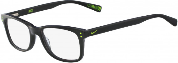 Nike NIKE 5538-49 glasses in Black/Volt