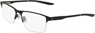 Nike NIKE 8045 glasses in Satin Black/Black