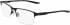 Nike NIKE 8045 glasses in Satin Black/Black