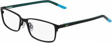 Nike NIKE 5580-49 glasses in Satin Black/Teal Nebula