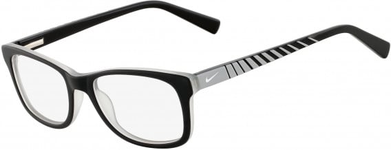 Nike NIKE 5509 glasses in Satin Black / Grey