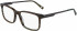 Marchon M-3008 glasses in Brown/Green Horn