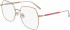 Longchamp LO2129 glasses in Rose Gold