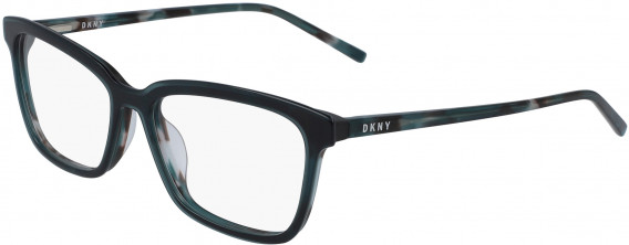 DKNY DK5024 glasses in Teal Tortoise
