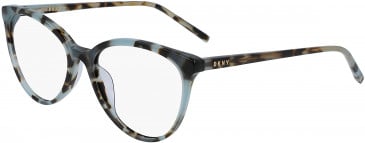 DKNY DK5003 glasses in Teal Tortoise