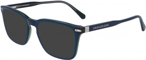 Calvin Klein Jeans CKJ20512 sunglasses in Navy/Crystal Smoke