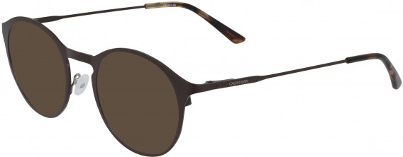 Calvin Klein CK20112 sunglasses in Matte Dark Brown