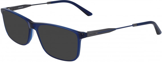 Calvin Klein CK20710 sunglasses in Shiny Crystal Blue