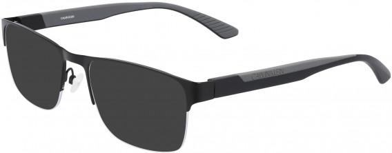 Calvin Klein CK21304 sunglasses in Matte Black