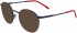 Lacoste L3108 sunglasses in Red/Dark Blue
