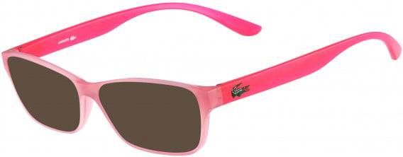 Lacoste L3803B sunglasses in Rose With Phospho Temples
