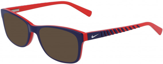Nike NIKE 5509-46 sunglasses in Obsidian/University Red