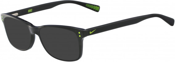 Nike NIKE 5538-49 sunglasses in Black/Volt