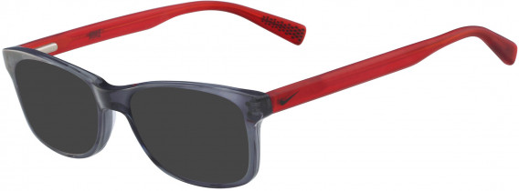 Nike NIKE 5538-49 sunglasses in Anthracite/Red