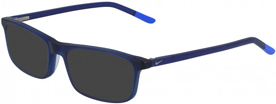 Nike NIKE 5540-47 sunglasses in Matte Deep Royal Blue/Blue