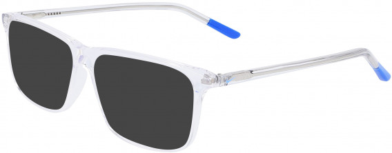 Nike NIKE 5541-51 sunglasses in Clear/Racer Blue