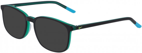 Nike NIKE 5542 sunglasses in Black/Teal Nebula