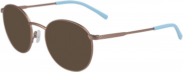 Lacoste L3108 sunglasses in Azure/Rose Gold