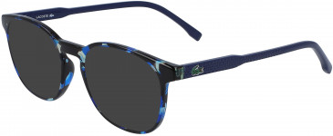 Lacoste L3632 sunglasses in Havana/Blue