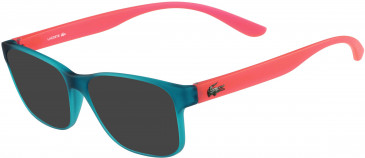 Lacoste L3804B sunglasses in Aqua Matte W/Star Phospho T
