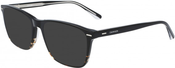 Calvin Klein CK21502-55 sunglasses in Black/Tortoise