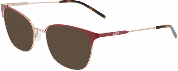 DKNY DK1023 sunglasses in Burgundy