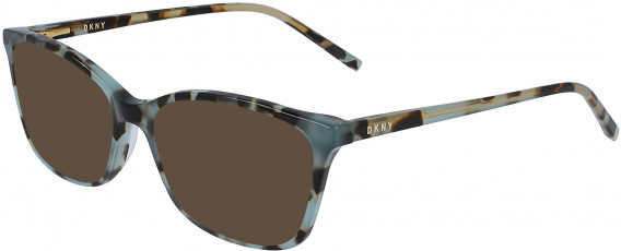 DKNY DK5013 sunglasses in Teal Tortoise