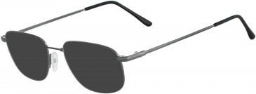 Flexon AUTOFLEX 54-53 sunglasses in Gunmetal