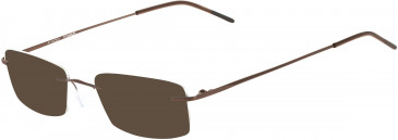 Airlock AIRLOCK WISDOM CHASSIS-51 sunglasses in Satin Brown
