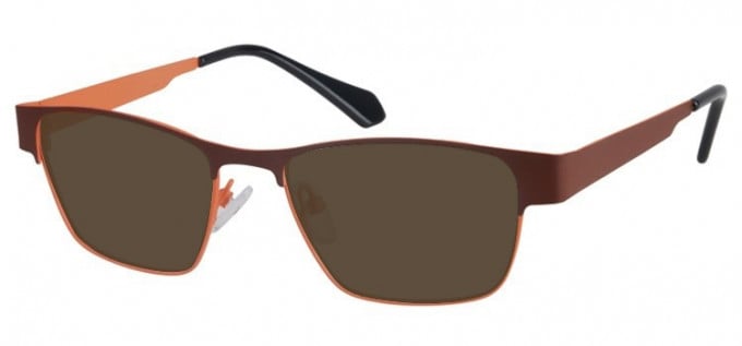 Sunglasses in Brown/Orange