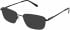 Marchon M-2015 sunglasses in Satin Black