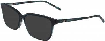 DKNY DK5024 sunglasses in Teal Tortoise