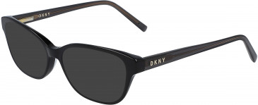 DKNY DK5011 sunglasses in Black With Black Temple