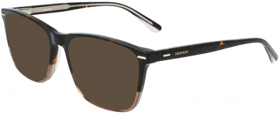 Calvin Klein CK21502-55 sunglasses in Dark Tortoise