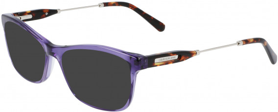 Calvin Klein Jeans CKJ21800 sunglasses in Crystal Purple