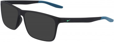Nike NIKE 7116 sunglasses in Matte Black/Space Blue
