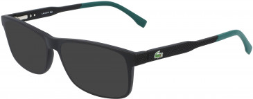 Lacoste L2876 sunglasses in Black Matte
