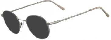 Flexon AUTOFLEX 53-50 sunglasses in Dark Silver