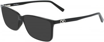 Salvatore Ferragamo SF2894 sunglasses in Black