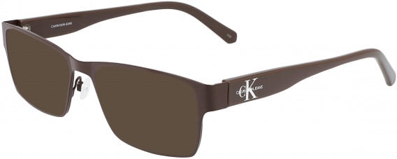 Calvin Klein Jeans CKJ20400 sunglasses in Matte Brown
