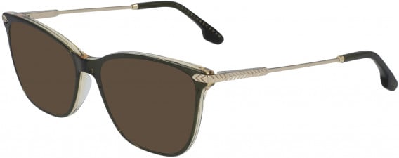 Victoria Beckham VB2612-52 sunglasses in Khaki/Honey