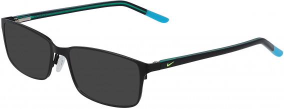 Nike NIKE 5580-49 sunglasses in Satin Black/Teal Nebula