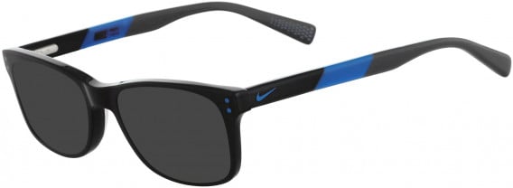 Nike NIKE 5538-49 sunglasses in Black-Photo Blue