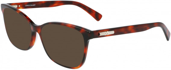 Longchamp LO2680 sunglasses in Red Havana